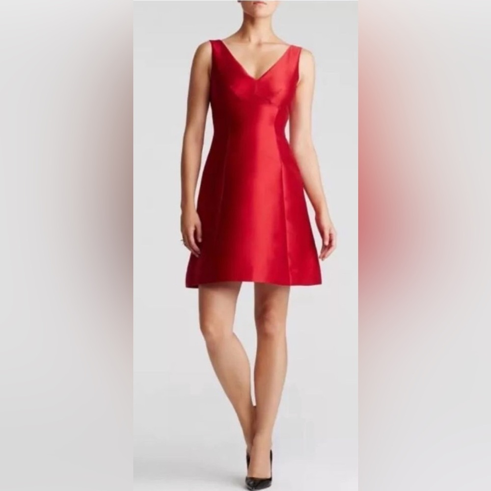 Kate Spade Vibrant Red structure Dress